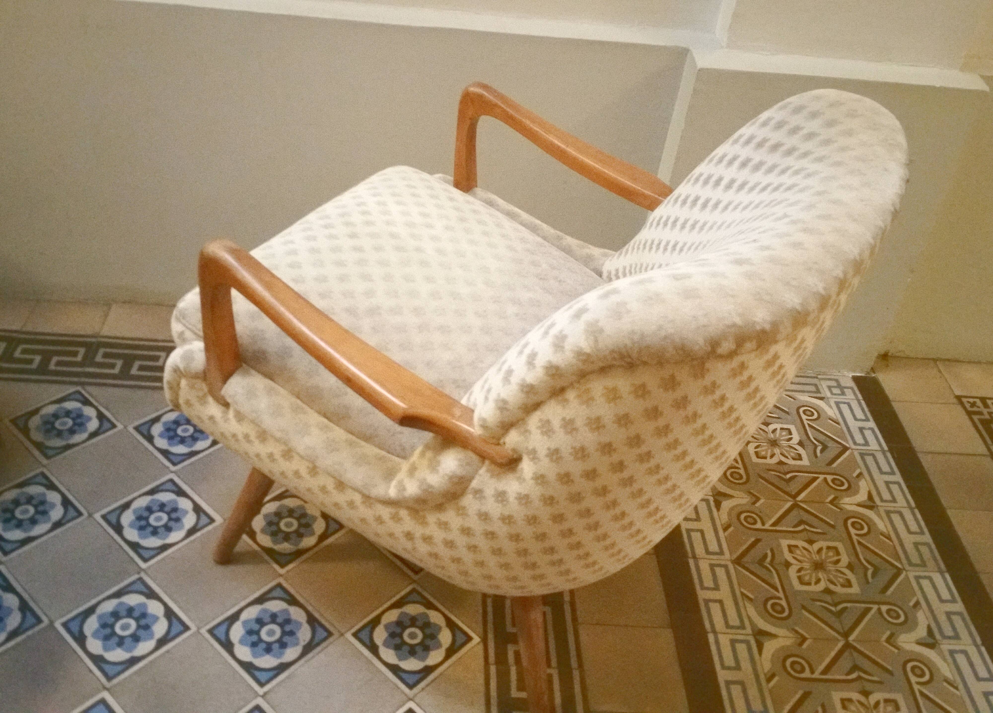 Chair Scandinavian cocktail design 50s 60s