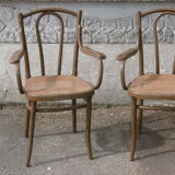 Viennese bistro armchair sitting cane