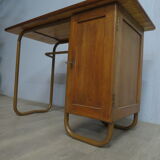 Tubular vintage school desk