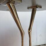Sculptural table Traccia Merret Oppenheim silver edition Cassina