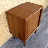 1960s 1970s Teak Sideboard Credenza Cabinet Danish Modern Design Denmark