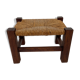 Vintage footstool stool minimalist