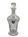 Crystal wine carafe from Fains – Original label, Original stopper