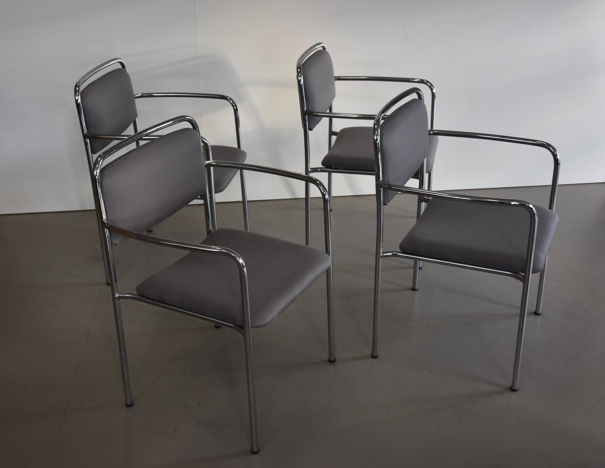 Set of 4 vintage chairs from the GDR era - 'Palast der Republik