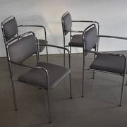 Set of 4 vintage chairs from the GDR era - 'Palast der Republik