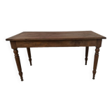 Old walnut bistro table
