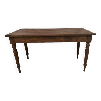 Table de bistrot ancienne en noyer