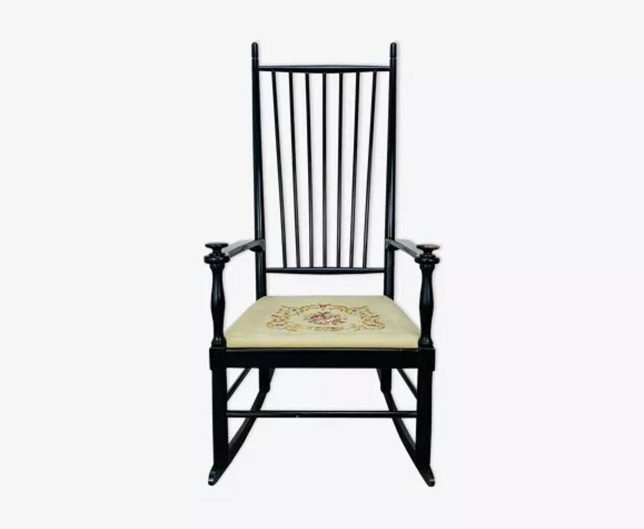Scandinavian rocking chair by Karl Axel Adolfsson for Gemla 1960