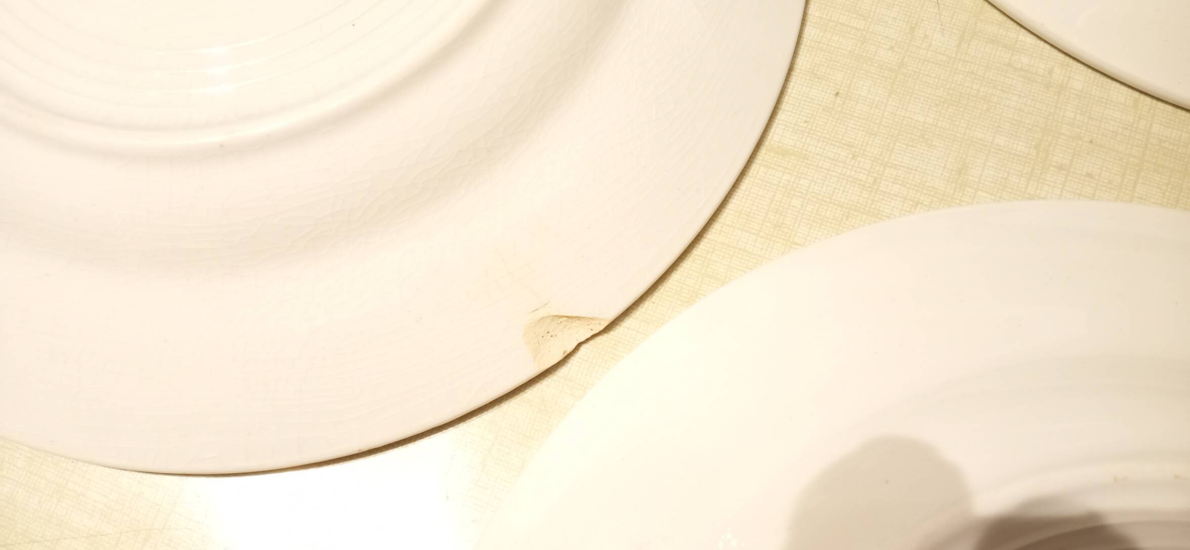 6 assiettes plates Villeroy & Boch art-déco