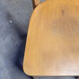 Pair of bistro chairs signed Baumann 1950