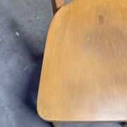 Paire de chaises de bistrot signé Baumann 1950