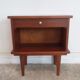 Vintage teak bedside