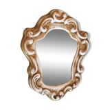 MIroir rococo in Bakelite 24cm