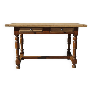Table bureau en chêne