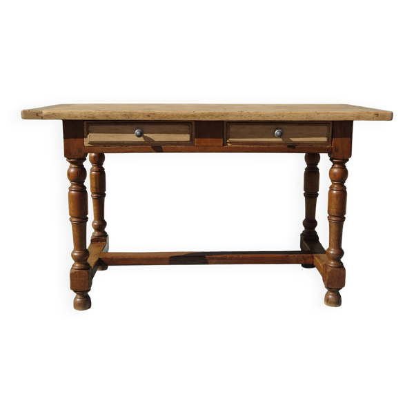 Table bureau en chêne masssif