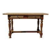 Oak solid wood desk