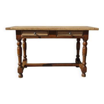 Oak solid wood desk