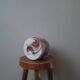 Contemporary design ceramic vase handcrafted minimalist shape brown tones
