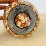 Vase Gerbino Vallauris mixed earth