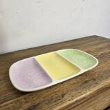 Plat de la faïencerie de Gien 3 compartiments