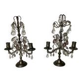 Pair of 19th-century candelabra