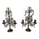 Pair of 19th-century candelabra