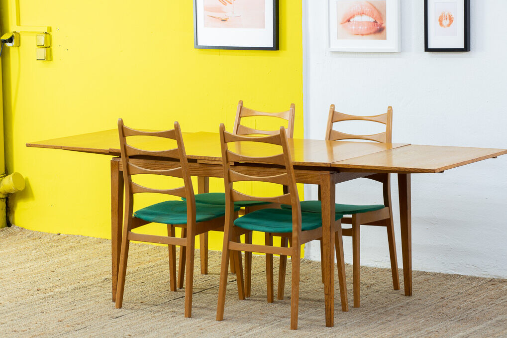 Vintage scandinavian table – 120 cm