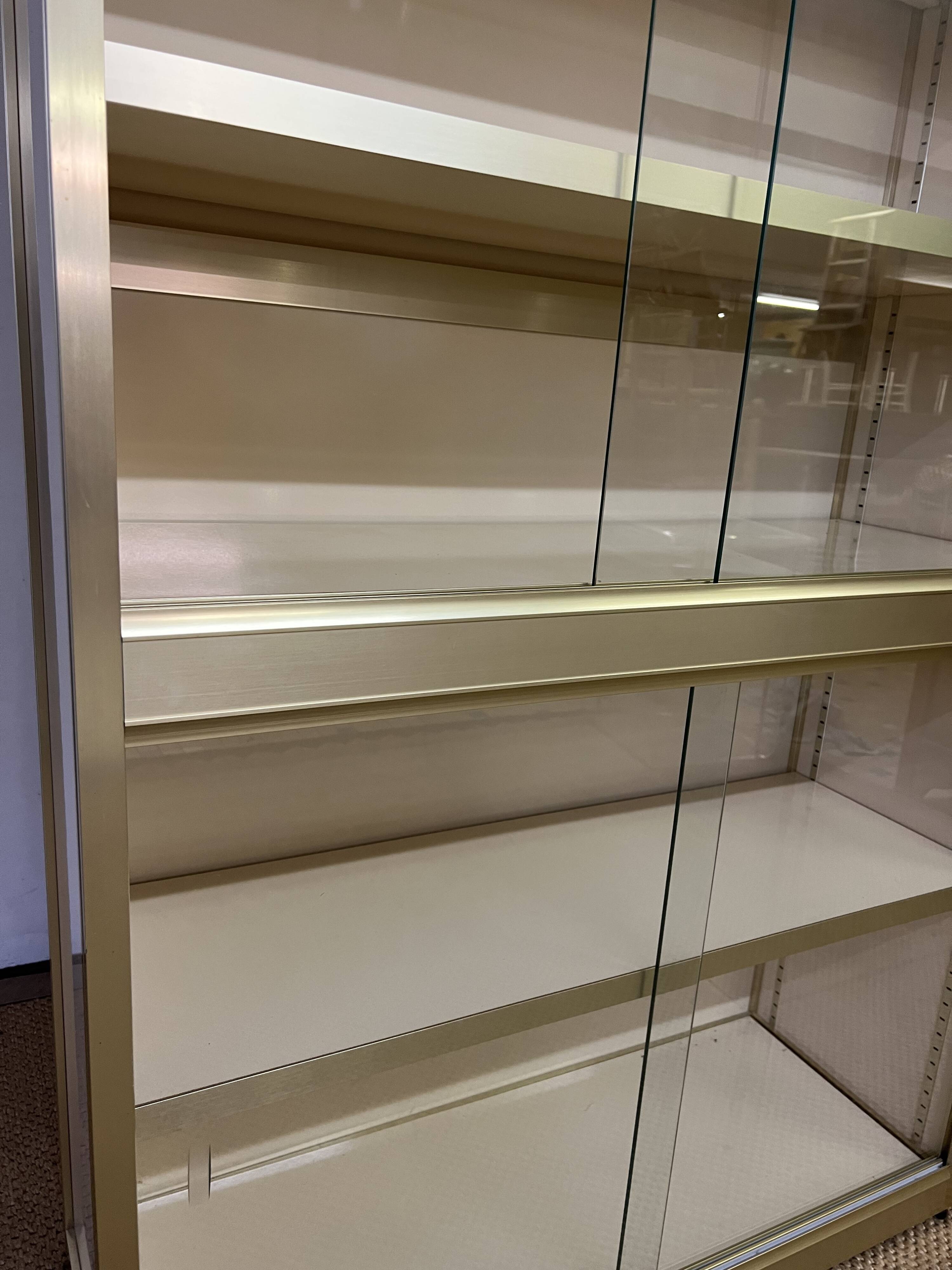 Vintage library display case