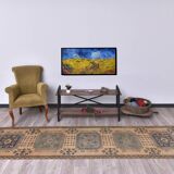 Orange & Navy Blue Turkish Runner Rug 87x337Cm SK 240636