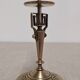 Art Deco bronze candlestick, France circa 1920