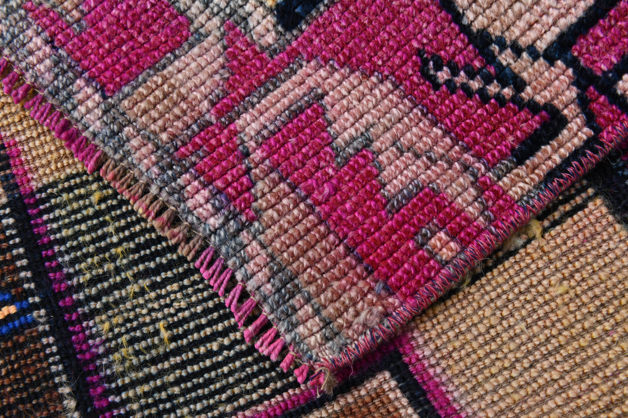 3x12 Vintage Herki Runner Rug