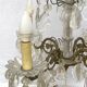 Lustre début XXème en cristal de bohème