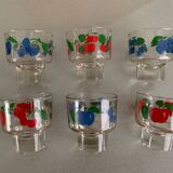 Set of 70s glasses
