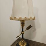 Suggested title: Vintage table lamp "Cupid's Arrow" 50s