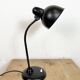 Vintage Black Table Lamp by Christian Dell for Kaiser Idell, 1930s