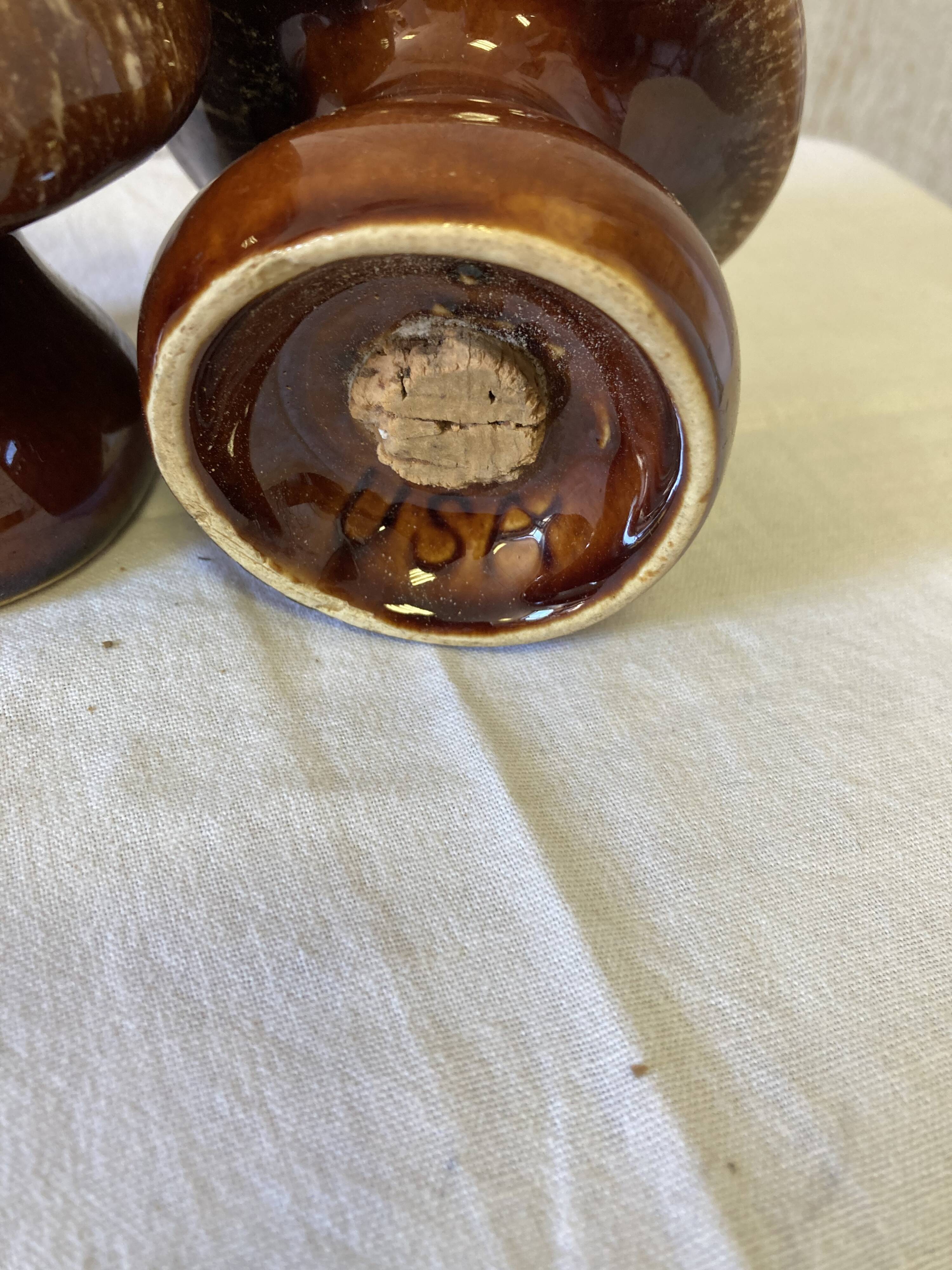 Salière et poivrier céramique