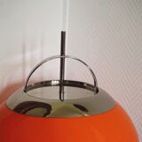 Vintage Orange and chrome lamp