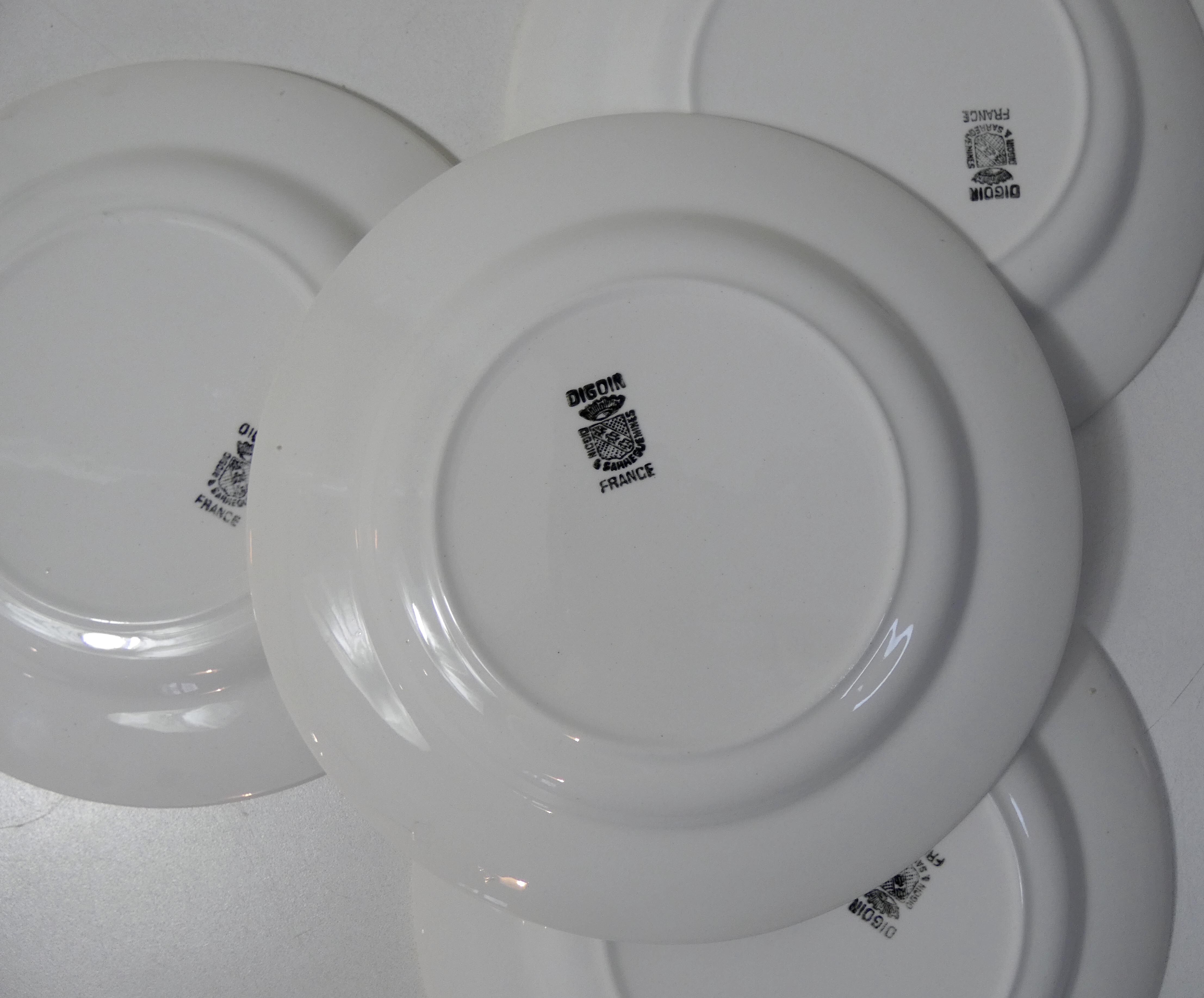 Digoin 4 old flat plates