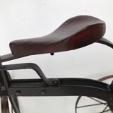 Old wood wrought iron tricycle bike