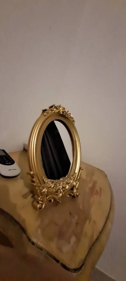 Vintage palace style table mirrors