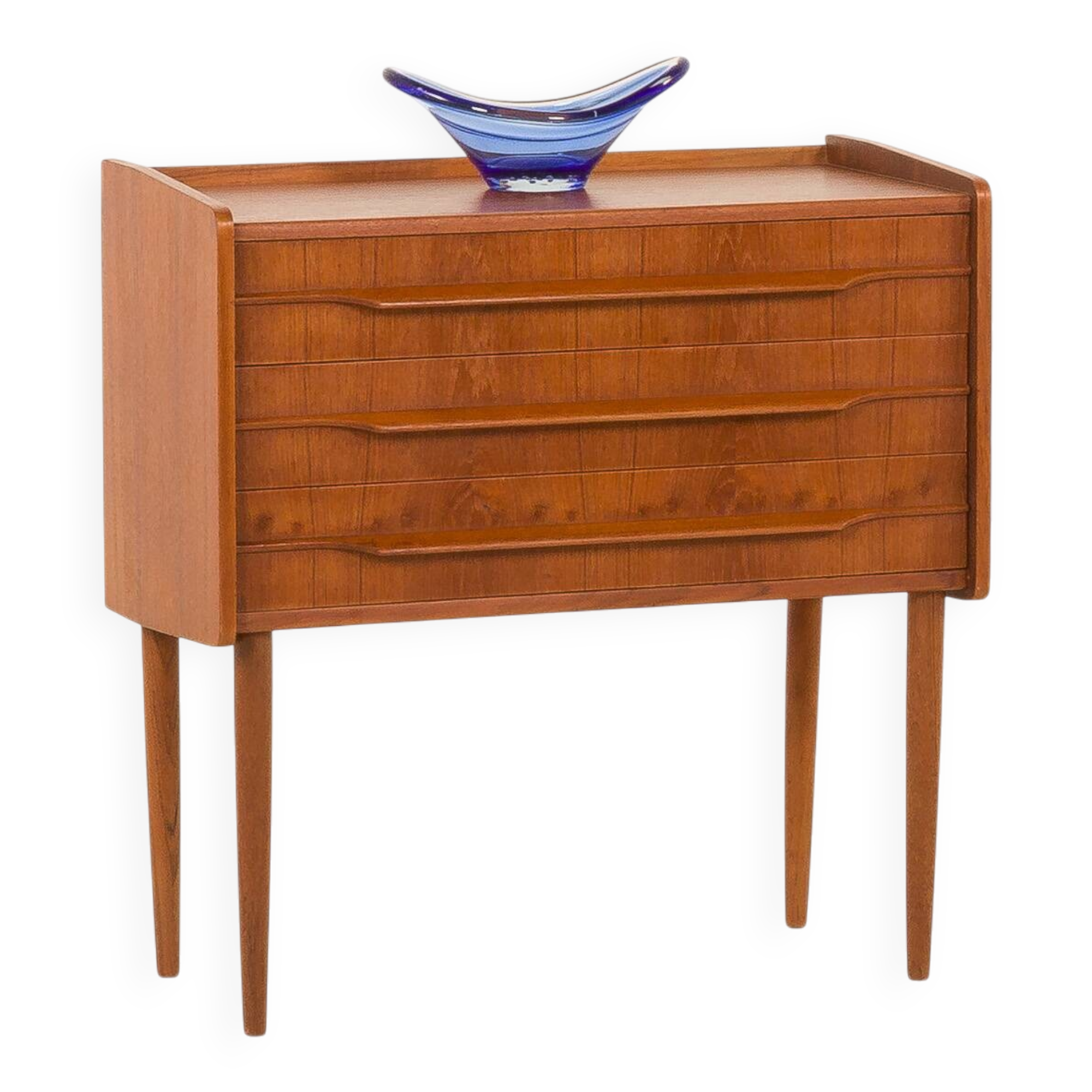 Commode, table de chevet danoise en teck, années 1960
