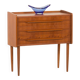 Commode, table de chevet danoise en teck, années 1960