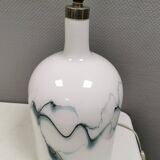 Crazy table lamp designed by Michael Bang for Holmegaard in 1973.