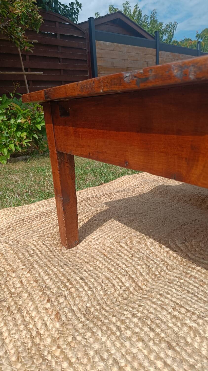 Antique farmhouse coffee table