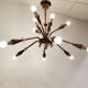 Mid-century copper chandelier, 1950s