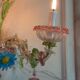 Set of 3 Venetian wall lights in multicoloured Murano glass, circa 1950
