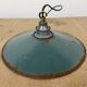 Industrial Green Enamel Light, 1950s
