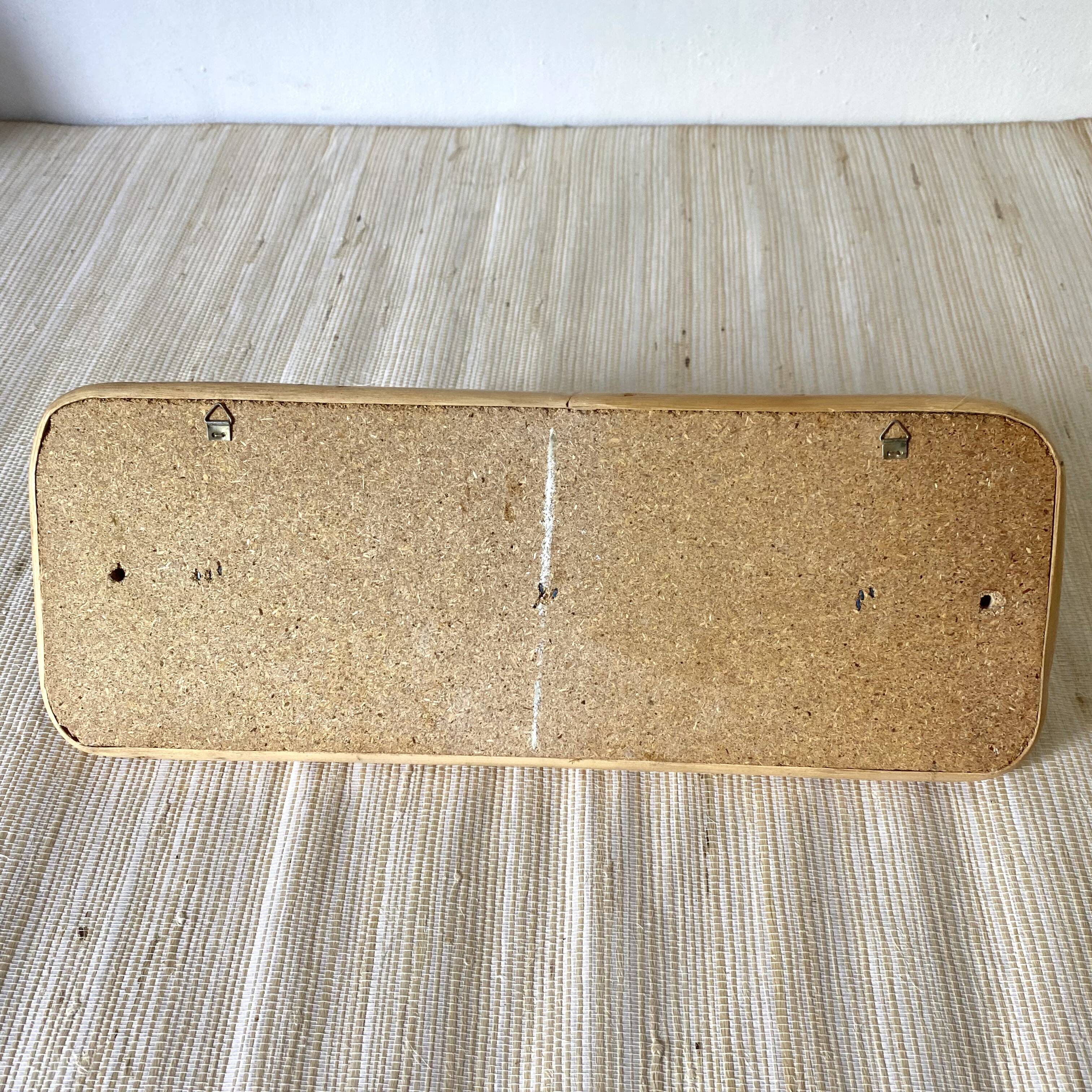 Rattan coat rack and canning