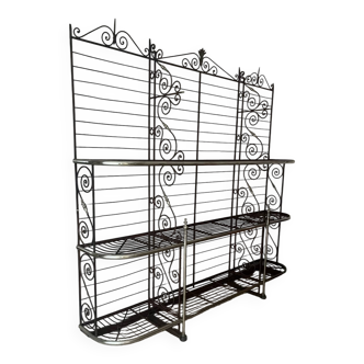Wrought iron pannier