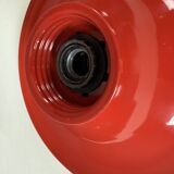 Castiglioni red metal "Light Ball" wall or ceiling lamp for Flos, Italy 1970s